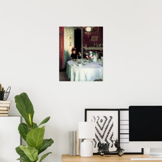 Sargent - De ontbijttabel Poster (Thuiskantoor)