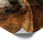 Sargent - door de rivier 1888 poster (Hoek)