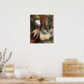 Sargent - door de rivier 1888 poster (Keuken)