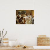 Sargent - een kunstenaar in zijn Studio Poster (Keuken)