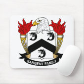 Sargent Family Crest Muismat (Met muis)