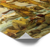 Sargent - Gassed Soldaten Poster (Hoek)