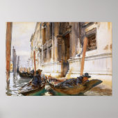 Sargent - Gondoliers Siesta Poster (Voorkant)