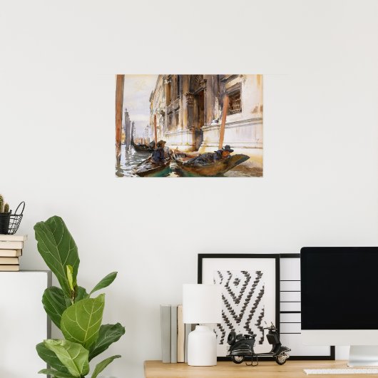 Sargent - Gondoliers Siesta Poster (Thuiskantoor)