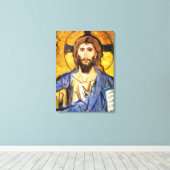 Sargent - Hoofd van Christus Canvas Afdruk (Insitu (Houten vloer))