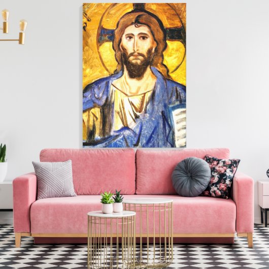 Sargent - Hoofd van Christus Canvas Afdruk (Insitu (Woonkamer))