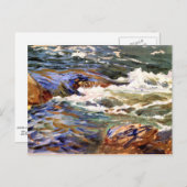 Sargent - in Noorwegen, mooi kunstschilderij Briefkaart (Voorkant / Achterkant)