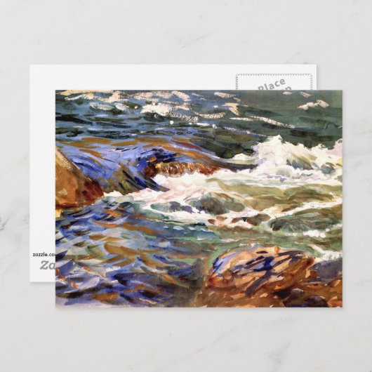 Sargent - in Noorwegen, mooi kunstschilderij Briefkaart (Voorkant / Achterkant)