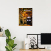 Sargent - Interieur van de Hagia Sophia Poster (Thuiskantoor)