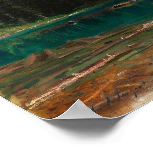 Sargent — Lake O'Hara 1916 Poster (Hoek)