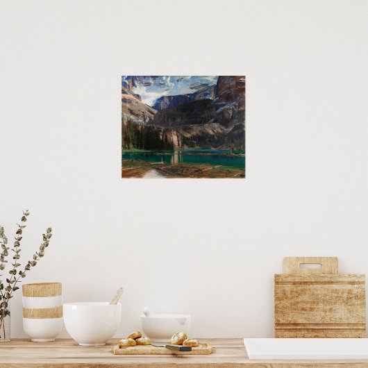 Sargent — Lake O'Hara 1916 Poster (Keuken)