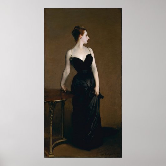 Sargent - Madame X (Madame Pierre Gautreau) 1884 Poster (Voorkant)