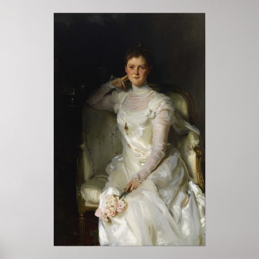 Sargent - Mevr. Joshua Montgomery Sears (Sarah) Poster (Voorkant)