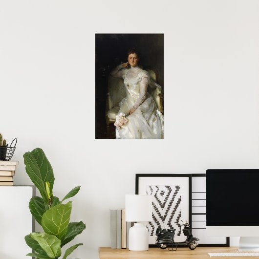 Sargent - Mrs Joshua Montgomery Sears (Sarah) Poster (Thuiskantoor)