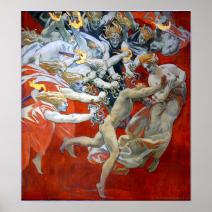 Sargent - Orestes ed by the Furies 1921 Poster