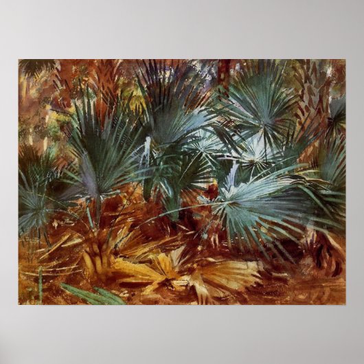 Sargent - Palmettos Poster (Voorkant)