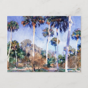 Sargent - Palms, een schilderij van John Singer Sa Briefkaart