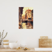 Sargent - Ponte Della Canonica 1903 Poster (Keuken)