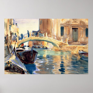 Sargent - Ponte San Giuseppe Di Castello Venetië Poster