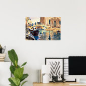 Sargent - Ponte San Giuseppe Di Castello Venetië Poster (Thuiskantoor)