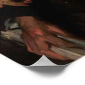 Sargent - Portret van James Whitcomb Riley Poster (Hoek)