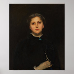 Sargent - portret van mevrouw Raphael pomelly Poster