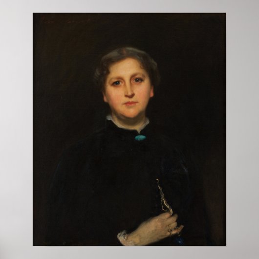Sargent - Portret van mevrouw Raphael Pumpelly Poster (Voorkant)