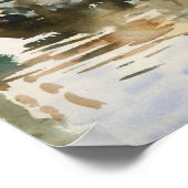 Sargent - Rio Dei Mendicanti, Venetië Poster (Hoek)