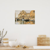 Sargent - Rio Dei Mendicanti, Venetië Poster (Keuken)