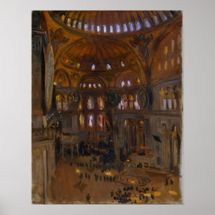 Sargent - Santa Sofia 1891 Poster