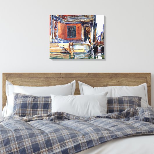 Sargent - Scuola di San Rocco Canvas Afdruk (Insitu (Slaapkamer))