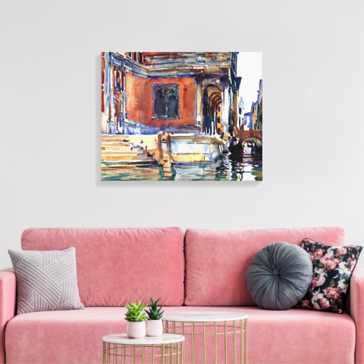 Sargent - Scuola di San Rocco Canvas Afdruk (Insitu (Woonkamer))