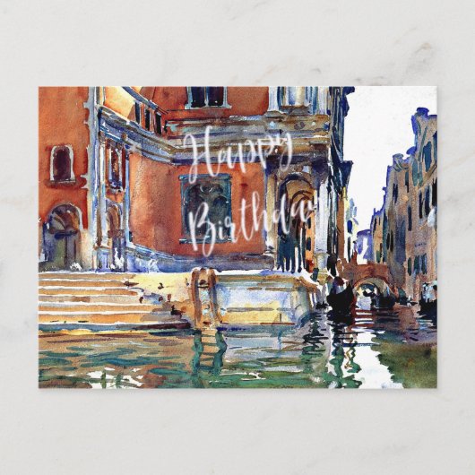 Sargent - Scuola di San Rocco - Gefeliciteerd Briefkaart (Voorkant)