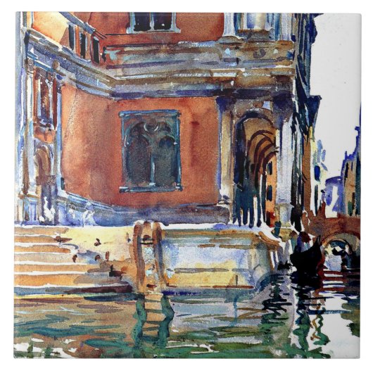 Sargent - Scuola di San Rocco Tegeltje (Voorkant)