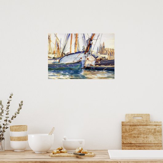 Sargent - Shipping Majorca 1908 Poster (Keuken)
