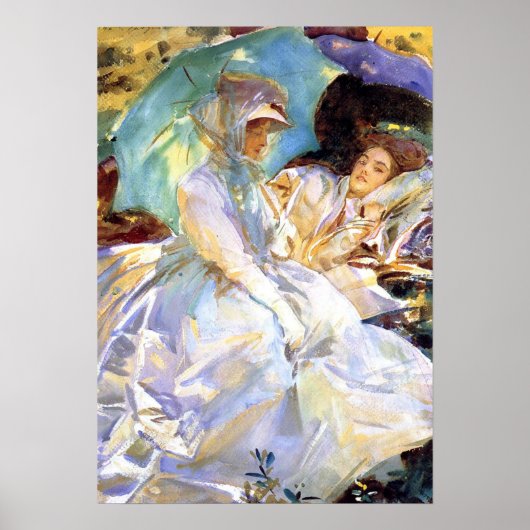 Sargent - Simplon pas. Lezing 1911 Poster (Voorkant)