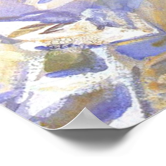 Sargent - Simplon pas. Lezing 1911 Poster (Hoek)