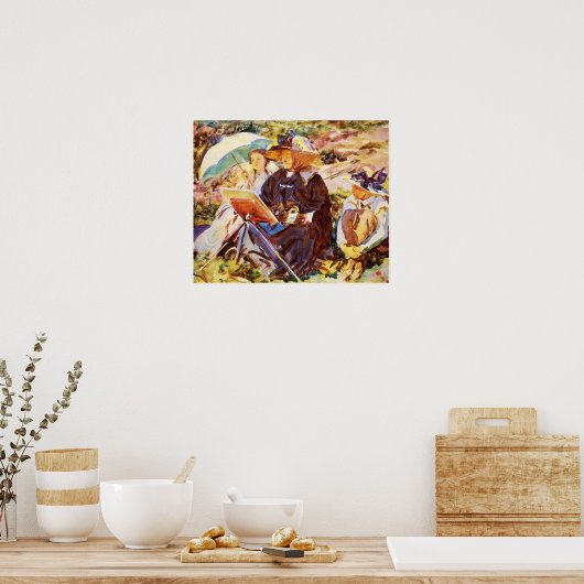 Sargent - Simplon passeert de les Poster (Keuken)