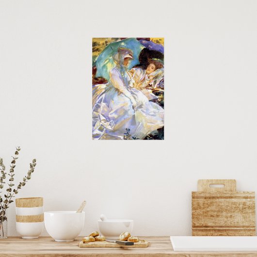 Sargent - Simplonpas. Lezing 1911 Poster (Keuken)