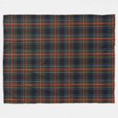 Sargent/Stewart Black Tartan Fleece Blanket (Voorkant (Horizontaal))