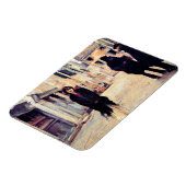 Sargent - Street in Venetië, mooie kunst Magneet (Linkerzijde)