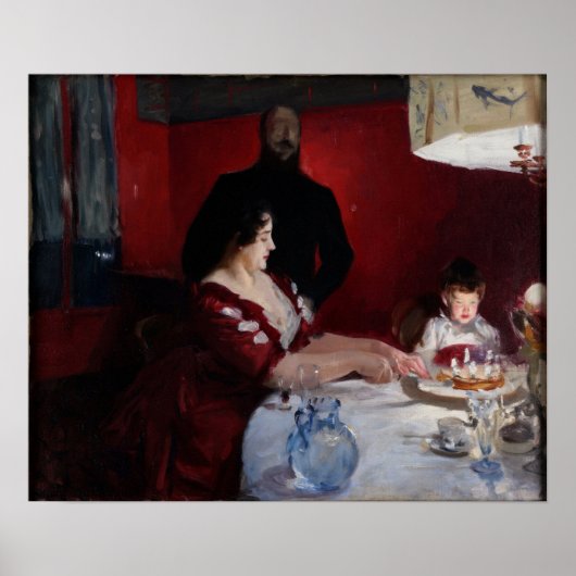 Sargent - The Birthday Party Poster (Voorkant)