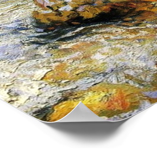 Sargent - Trout Stream in Tirol 1914 Poster (Hoek)