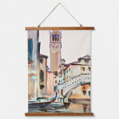 Sargent - Twee bekende waterverf schilderijen Hangend Wandkleed (Voorkant)