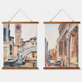 Sargent - Twee bekende waterverf schilderijen Hangend Wandkleed (Dubbel)