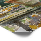 Sargent - Villa di Marlia Lucca, fontein Poster (Hoek)