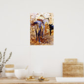 Sargent - Zadelpaard Palestina 1905 Poster (Keuken)