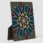 Sari geïnspireerd ontwerp met ingewikkelde details fotoplaat (Zijkant)