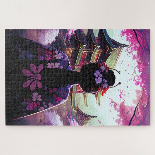 Sari Kirschblüten - Puzzle Legpuzzel (Horizontaal)