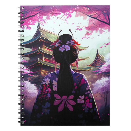 Sari Kirschblüten - Spiral Fotonotizbuch Notitieboek (Voorkant)